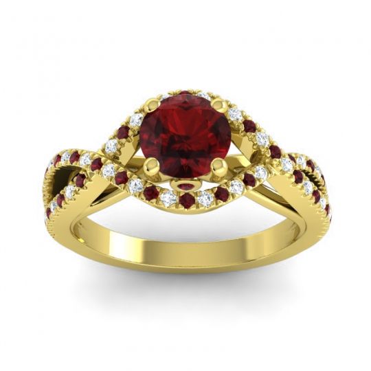 Modern Pave Keza Ring, 6mm