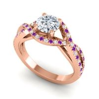 Modern Pave Keza Ring, 6mm