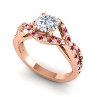 Modern Pave Keza Ring, 6mm