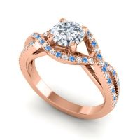 Modern Pave Keza Ring, 6mm