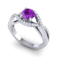 Modern Pave Keza Ring, 6mm