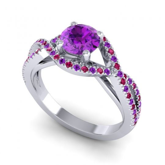 Modern Pave Keza Ring, 6mm