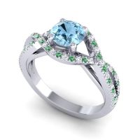 Modern Pave Keza Ring, 6mm