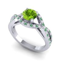 Modern Pave Keza Ring, 6mm