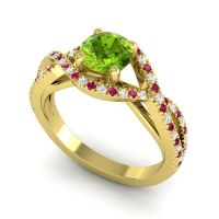 Modern Pave Keza Ring, 6mm