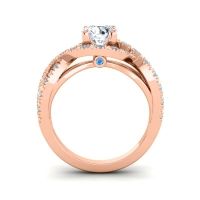 Modern Pave Keza Ring, 6mm