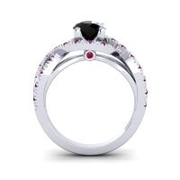 Modern Pave Keza Ring, 6mm