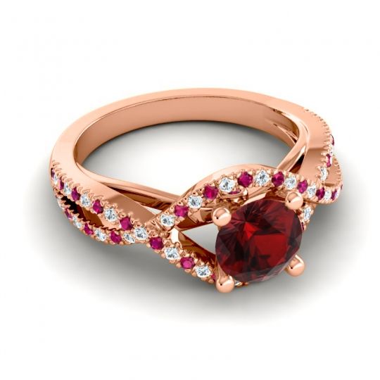 Modern Pave Keza Ring, 7mm