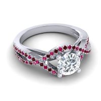 Modern Pave Keza Ring, 7mm