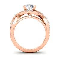 Modern Pave Keza Ring, 7mm