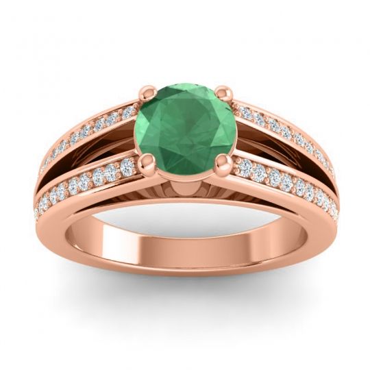 Cathedral Pave Zirastra Ring