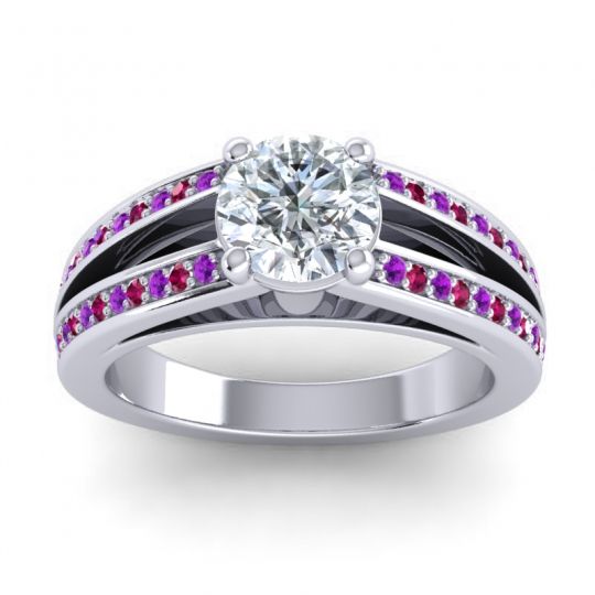 Cathedral Pave Zirastra Ring