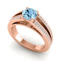 Cathedral Pave Zirastra Ring