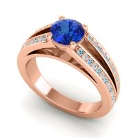 Cathedral Pave Zirastra Ring