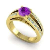 Cathedral Pave Zirastra Ring