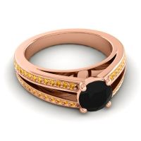 Cathedral Pave Zirastra Ring