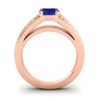 Cathedral Pave Zirastra Ring