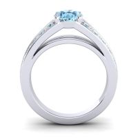 Cathedral Pave Zirastra Ring