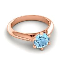 Cathedral Solitaire Sadara Ring, 7mm