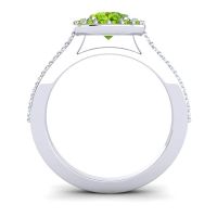 Pear Shape Halo Leta Ring