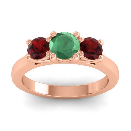 Three Stone Nala Ring