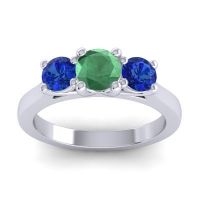 Three Stone Nala Ring