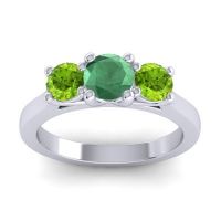 Three Stone Nala Ring