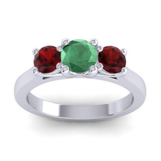 Three Stone Nala Ring