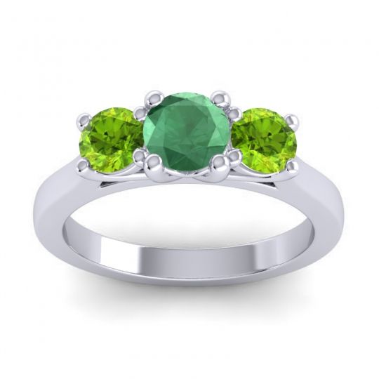 Three Stone Nala Ring