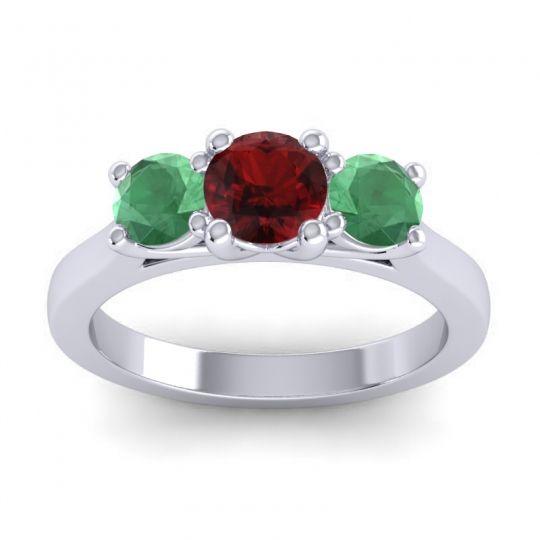 Three Stone Nala Ring