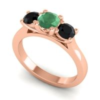 Three Stone Nala Ring