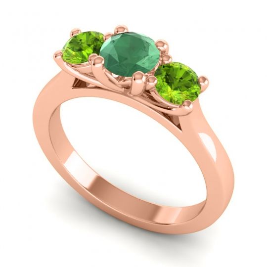 Three Stone Nala Ring