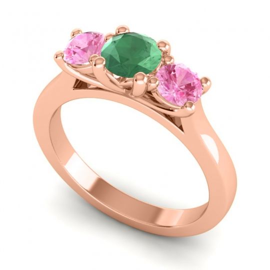 Three Stone Nala Ring