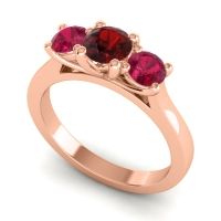 Three Stone Nala Ring