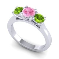 Three Stone Nala Ring