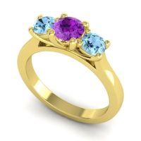 Three Stone Nala Ring