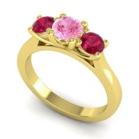 Three Stone Nala Ring