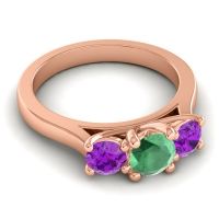 Three Stone Nala Ring