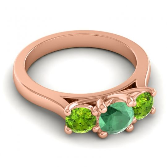 Three Stone Nala Ring