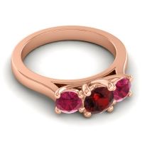 Three Stone Nala Ring