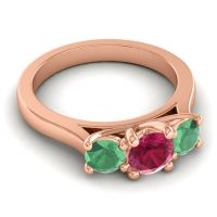 Three Stone Nala Ring
