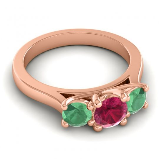 Three Stone Nala Ring