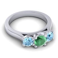 Three Stone Nala Ring