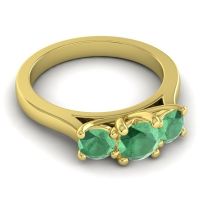 Three Stone Nala Ring