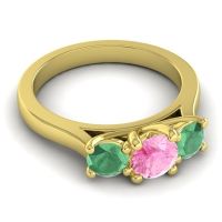 Three Stone Nala Ring