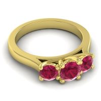 Three Stone Nala Ring
