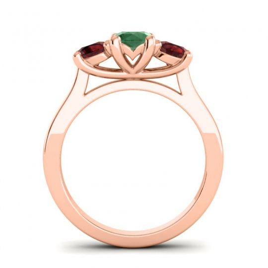 Three Stone Nala Ring