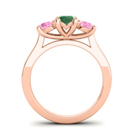 Three Stone Nala Ring