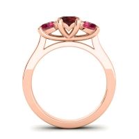 Three Stone Nala Ring