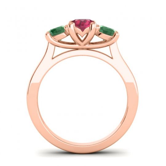 Three Stone Nala Ring